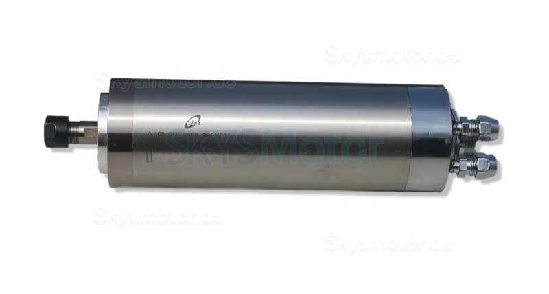 2,2kW 110V/220V/380V wassergek&uuml;hlter Spindelmotor Bausatz OSP001699 mit Frequenzumrichter + Wasserpumpe + 13 ER20-Spannzangen + Halterung